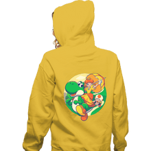 Load image into Gallery viewer, Secret_Shirts Zippered Hoodies, Unisex / Small / White Hi I'm Daisy!