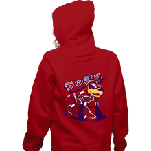 Load image into Gallery viewer, Secret_Shirts Zippered Hoodies, Unisex / Small / Red Robot's Best Friend