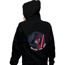 Load image into Gallery viewer, Secret_Shirts Zippered Hoodies, Unisex / Small / Black Always The Padawan