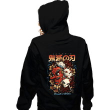Load image into Gallery viewer, Daily_Deal_Shirts Zippered Hoodies, Unisex / Small / Black Breath of Water