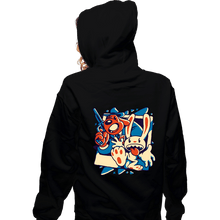 Load image into Gallery viewer, Shirts Zippered Hoodies, Unisex / Small / Black Freelance Police