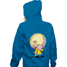 Load image into Gallery viewer, Secret_Shirts Zippered Hoodies, Unisex / Small / Royal Blue Jawbreaker Atlas