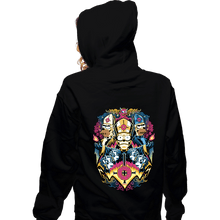 Load image into Gallery viewer, Daily_Deal_Shirts Zippered Hoodies, Unisex / Small / Black Papa Caramba