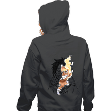 Load image into Gallery viewer, Secret_Shirts Zippered Hoodies, Unisex / Small / Dark Heather God Of Sun