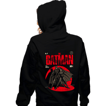 Load image into Gallery viewer, Daily_Deal_Shirts Zippered Hoodies, Unisex / Small / Black Bat Comics