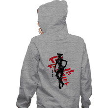 Load image into Gallery viewer, Shirts Zippered Hoodies, Unisex / Small / Sports Grey Crimson Jolyne Cujoh