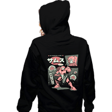 Load image into Gallery viewer, Daily_Deal_Shirts Zippered Hoodies, Unisex / Small / Black Bounty Hunter From Space