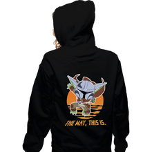 Load image into Gallery viewer, Secret_Shirts Zippered Hoodies, Unisex / Small / Black The Way, This Is