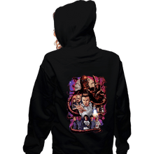Load image into Gallery viewer, Daily_Deal_Shirts Zippered Hoodies, Unisex / Small / Black Hawkins Things
