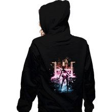Load image into Gallery viewer, Shirts Zippered Hoodies, Unisex / Small / Black Uranus Storm