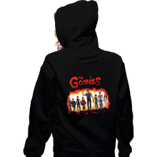 Load image into Gallery viewer, Secret_Shirts Zippered Hoodies, Unisex / Small / Black Goonies Warriors