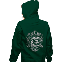 Load image into Gallery viewer, Sold_Out_Shirts Zippered Hoodies, Unisex / Small / Irish Green Team Slytherin