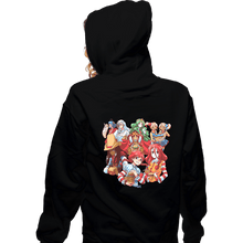Load image into Gallery viewer, Daily_Deal_Shirts Zippered Hoodies, Unisex / Small / Black Fast Waifus