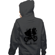 Load image into Gallery viewer, Secret_Shirts Zippered Hoodies, Unisex / Small / Dark Heather Boy And Bike