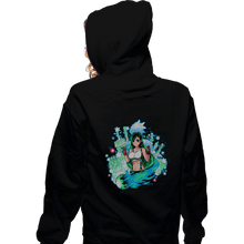 Load image into Gallery viewer, Shirts Zippered Hoodies, Unisex / Small / Black The Monk