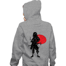 Load image into Gallery viewer, Shirts Zippered Hoodies, Unisex / Small / Sports Grey Crimson Demon Slime