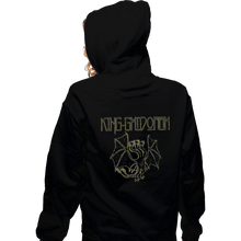 Load image into Gallery viewer, Shirts Zippered Hoodies, Unisex / Small / Black Stairway To Destruction