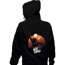 Load image into Gallery viewer, Secret_Shirts Zippered Hoodies, Unisex / Small / Black Back From The Pit