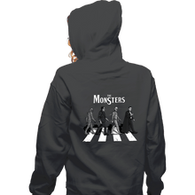Load image into Gallery viewer, Daily_Deal_Shirts Zippered Hoodies, Unisex / Small / Dark Heather The Monsters