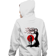 Load image into Gallery viewer, Shirts Zippered Hoodies, Unisex / Small / White Red Sun In Zanarkland