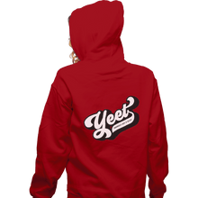 Load image into Gallery viewer, Shirts Pullover Hoodies, Unisex / Small / Red Yeet Yourself