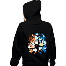 Load image into Gallery viewer, Daily_Deal_Shirts Zippered Hoodies, Unisex / Small / Black Tickle Crabs