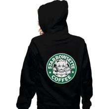 Load image into Gallery viewer, Shirts Zippered Hoodies, Unisex / Small / Black Starbowsette Coffee