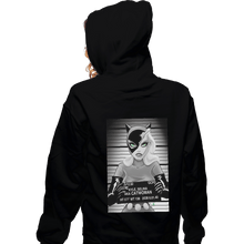 Load image into Gallery viewer, Shirts Zippered Hoodies, Unisex / Small / Black Not So Purr-fect Crime