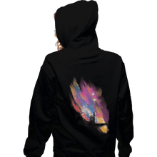 Load image into Gallery viewer, Shirts Zippered Hoodies, Unisex / Small / Black Sunset On Gallifrey