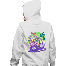 Load image into Gallery viewer, Shirts Zippered Hoodies, Unisex / Small / White Capsule No 9