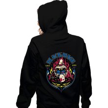 Load image into Gallery viewer, Daily_Deal_Shirts Zippered Hoodies, Unisex / Small / Black Black Mage Kupo