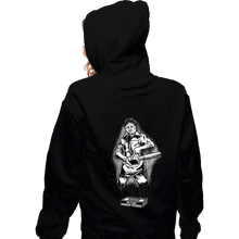 Load image into Gallery viewer, Daily_Deal_Shirts Zippered Hoodies, Unisex / Small / Black Glow In The Dark LeatherFace
