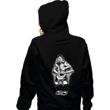 Load image into Gallery viewer, Daily_Deal_Shirts Zippered Hoodies, Unisex / Small / Black Glow In The Dark LeatherFace