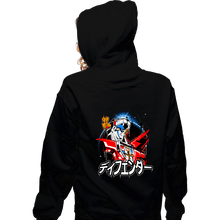 Load image into Gallery viewer, Secret_Shirts Zippered Hoodies, Unisex / Small / Black Guardian