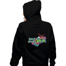Load image into Gallery viewer, Shirts Zippered Hoodies, Unisex / Small / Black Space Cowboy Jam
