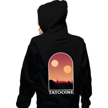 Load image into Gallery viewer, Shirts Zippered Hoodies, Unisex / Small / Black Desert Suns