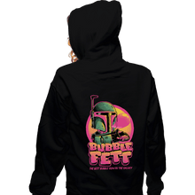 Load image into Gallery viewer, Daily_Deal_Shirts Zippered Hoodies, Unisex / Small / Black Bubble Fett
