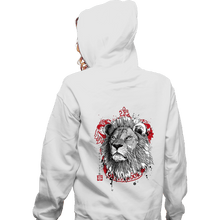 Load image into Gallery viewer, Shirts Zippered Hoodies, Unisex / Small / White Courage and Determination