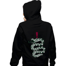 Load image into Gallery viewer, Daily_Deal_Shirts Zippered Hoodies, Unisex / Small / Black SNAAAAKE!!