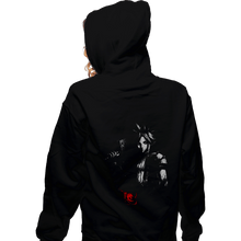 Load image into Gallery viewer, Shirts Zippered Hoodies, Unisex / Small / Black Cloud Strife Ink