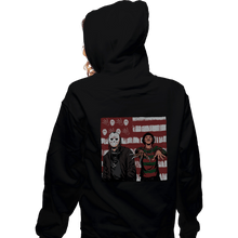 Load image into Gallery viewer, Secret_Shirts Zippered Hoodies, Unisex / Small / Black Killania