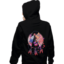 Load image into Gallery viewer, Shirts Zippered Hoodies, Unisex / Small / Black Colors of the Wind