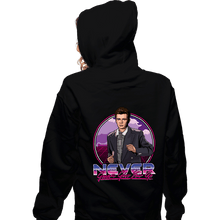 Load image into Gallery viewer, Daily_Deal_Shirts Zippered Hoodies, Unisex / Small / Black Never Gonna Give You Up!