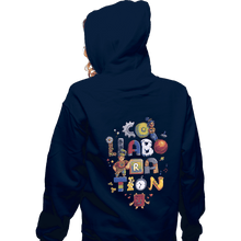 Load image into Gallery viewer, Daily_Deal_Shirts Zippered Hoodies, Unisex / Small / Navy Collaboration