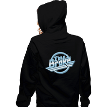Load image into Gallery viewer, Secret_Shirts Zippered Hoodies, Unisex / Small / Black I'm Broke