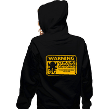 Load image into Gallery viewer, Daily_Deal_Shirts Zippered Hoodies, Unisex / Small / Black Cthulhu Warning