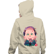 Load image into Gallery viewer, Daily_Deal_Shirts Zippered Hoodies, Unisex / Small / White Anya Yukio-e
