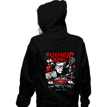 Load image into Gallery viewer, Daily_Deal_Shirts Zippered Hoodies, Unisex / Small / Black King Of Horror