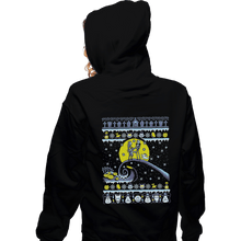 Load image into Gallery viewer, Shirts Zippered Hoodies, Unisex / Small / Black New Romantic Nightmare