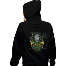 Load image into Gallery viewer, Shirts Zippered Hoodies, Unisex / Small / Black Doom Style